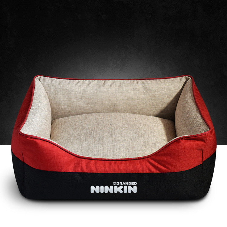 Removable Washable Dog Bed for Four Seasons Kennel